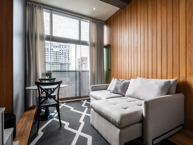 Apartamento com 43m² 1 quarto e 1 banheiro, à venda, no bairro Moema em São Paulo