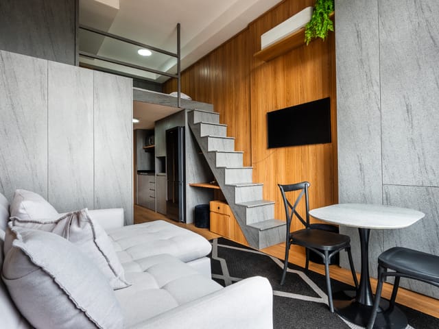 Apartamento com 43m² 1 quarto e 1 banheiro, à venda, no bairro Moema em São Paulo