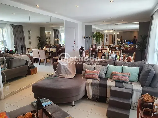 Apartamento com 137m² 3 quartos e 4 banheiros, à venda, no bairro Alphaville em Campinas