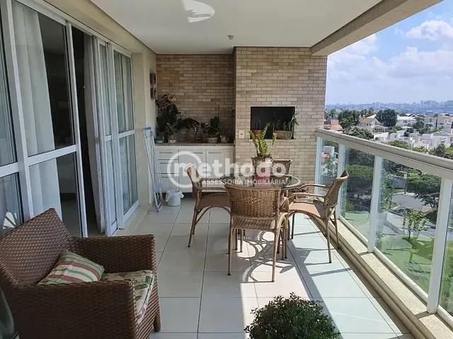 Apartamento com 137m² 3 quartos e 4 banheiros, à venda, no bairro Alphaville em Campinas