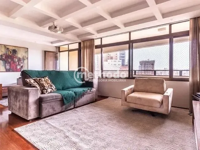 Apartamento com 222m² 3 quartos e 4 banheiros, à venda, no bairro Cambuí em Campinas