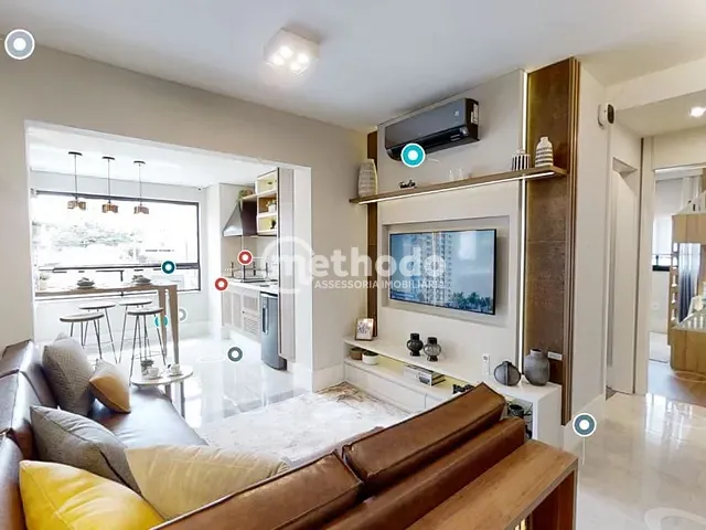 Apartamento com 105m² 3 quartos e 4 banheiros, à venda, no bairro Nova Campinas em Campinas