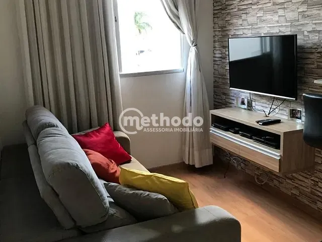 Apartamento com 44m² 2 quartos e 1 banheiro, à venda, no bairro Jardim Nova Europa em Campinas