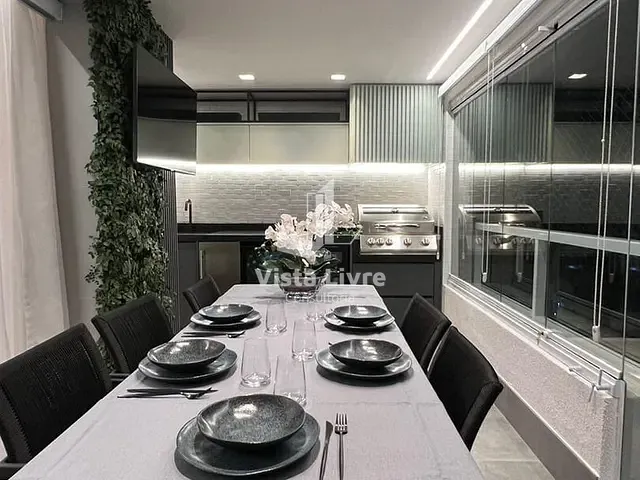 Apartamento com 165m² 4 quartos e 5 banheiros, à venda, no bairro Brooklin em São Paulo