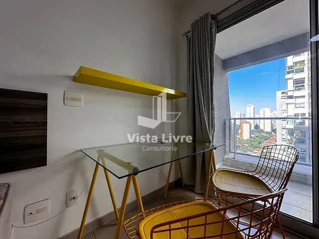 Apartamento com 33m² 1 quarto e 1 banheiro, à venda, no bairro Cidade Monções em São Paulo
