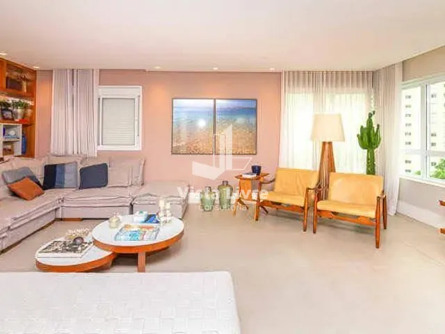 Apartamento com 165m² 3 quartos e 4 banheiros, à venda, no bairro Brooklin em São Paulo