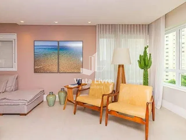 Apartamento com 165m² 3 quartos e 4 banheiros, à venda, no bairro Brooklin em São Paulo