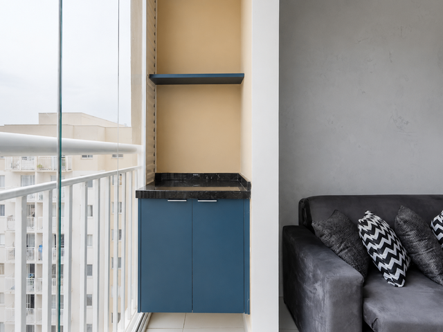 Apartamento com 34m² 2 quartos e 1 banheiro, à venda ou para alugar, no bairro Barra Funda em São Paulo