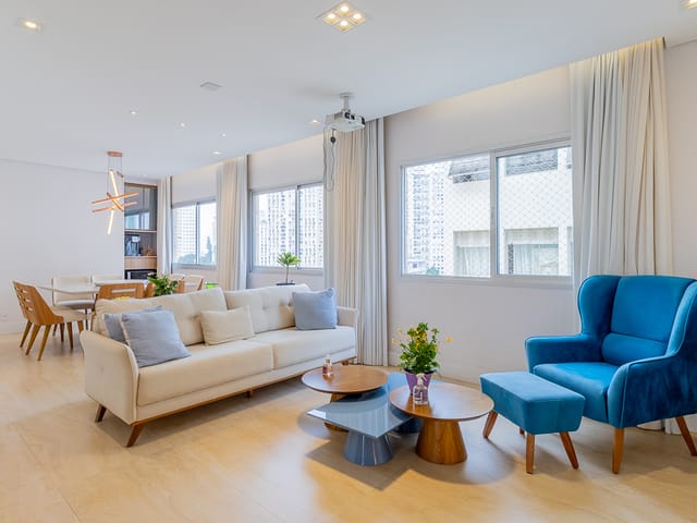 Apartamento com 156m² 3 quartos e 4 banheiros, à venda, no bairro Bela Vista em São Paulo