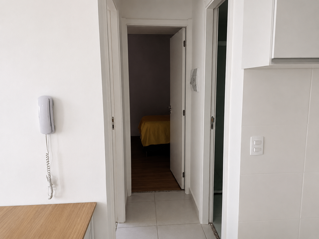 Apartamento com 32m² 2 quartos e 1 banheiro, para alugar, no bairro Parque Fongaro em São Paulo