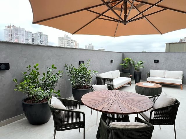 Apartamento com 100m² 3 quartos e 4 banheiros, à venda, no bairro Balneário Pereque em Porto Belo