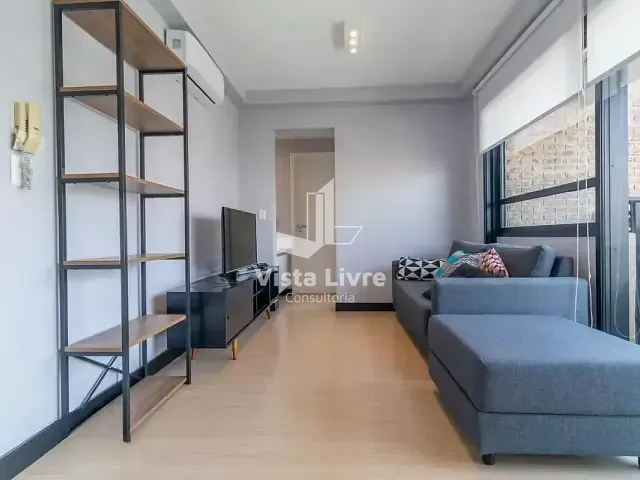 Apartamento com 35m² 1 quarto e 1 banheiro, à venda, no bairro Vila Madalena em São Paulo