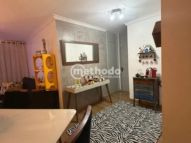 Apartamento com 70m² 2 quartos e 1 banheiro, à venda, no bairro Chácaras Campos Elíseos em Campinas