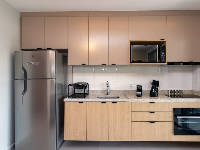 Apartamento com 50m² 1 quarto e 1 banheiro, para alugar, no bairro Higienópolis em São Paulo