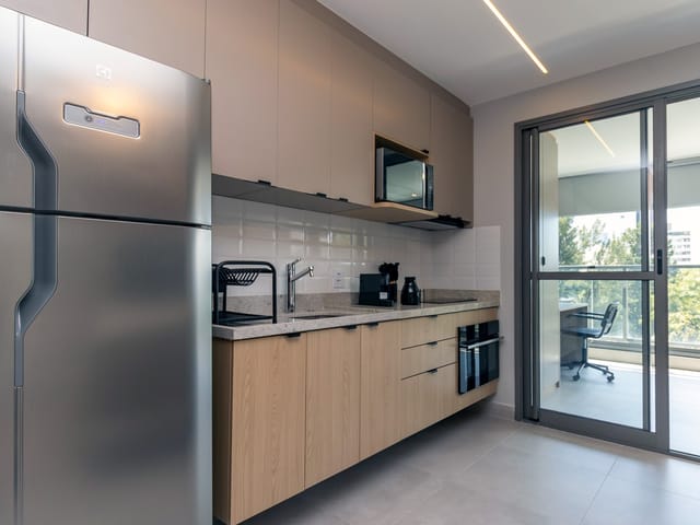 Apartamento com 50m² 1 quarto e 1 banheiro, para alugar, no bairro Higienópolis em São Paulo