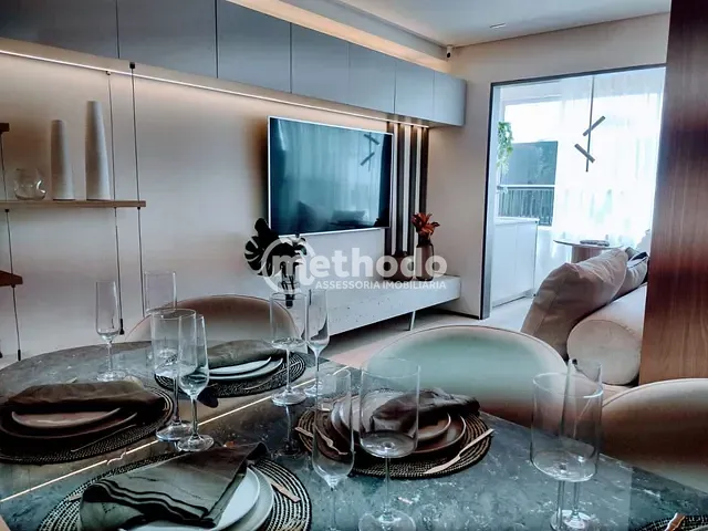 Apartamento com 57m² 2 quartos e 2 banheiros, à venda, no bairro Fazenda Santa Cândida em Campinas