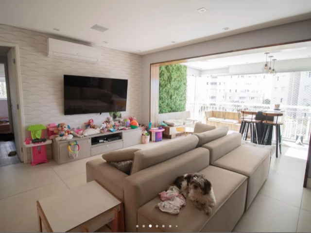 Apartamento com 105m² 3 quartos e 2 banheiros, para alugar, no bairro Água Branca em São Paulo