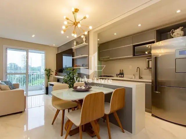 Cobertura / Penthouse com 114m² 2 quartos e 2 banheiros, à venda, no bairro Santo Amaro em São Paulo