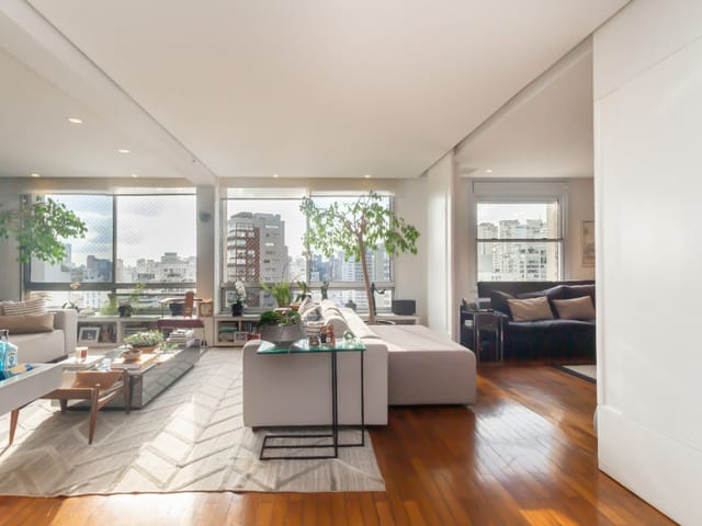 Apartamento com 253m² 4 quartos e 5 banheiros, à venda, no bairro Jardim Paulista em São Paulo