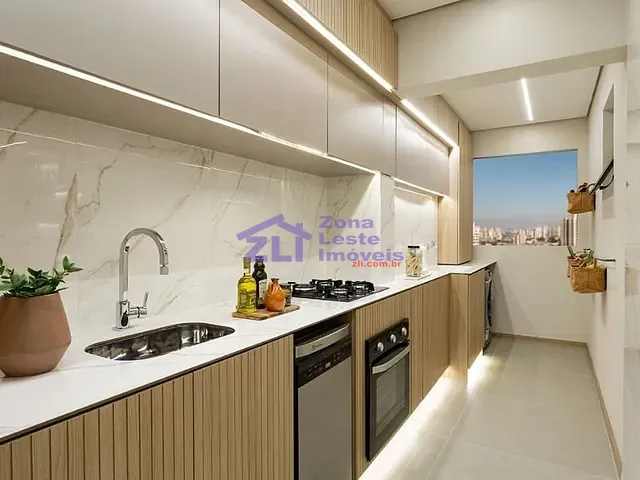 Apartamento com 64m² 2 quartos e 1 banheiro, à venda, no bairro Quarta Parada em São Paulo