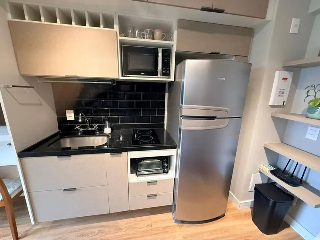 Apartamento com 21m² 1 quarto e 1 banheiro, para alugar, no bairro Moema em São Paulo