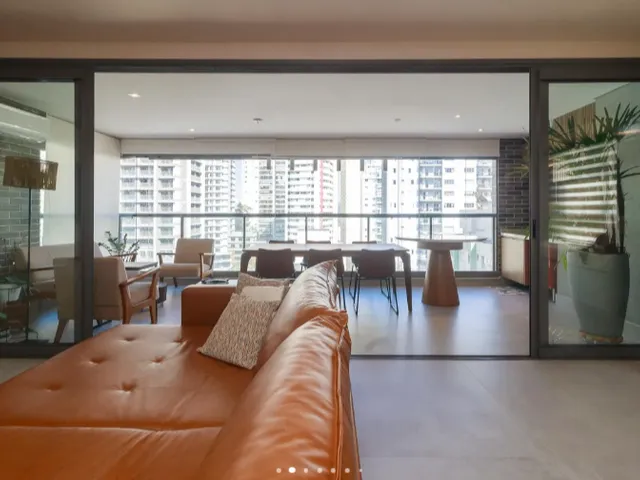 Apartamento com 141m² 3 quartos e 5 banheiros, à venda ou para alugar, no bairro Brooklin Paulista em São Paulo