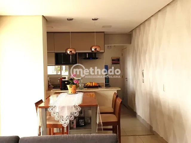 Apartamento com 115m² 2 quartos e 3 banheiros, à venda, no bairro Parque Rural Fazenda Santa Cândida em Campinas