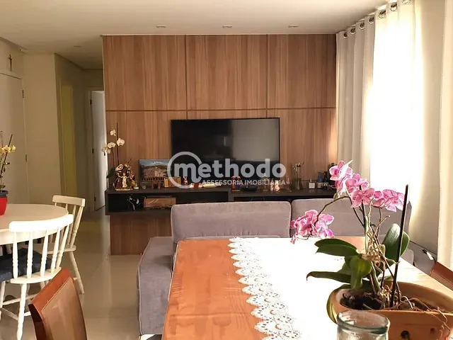 Apartamento com 115m² 2 quartos e 3 banheiros, à venda, no bairro Parque Rural Fazenda Santa Cândida em Campinas