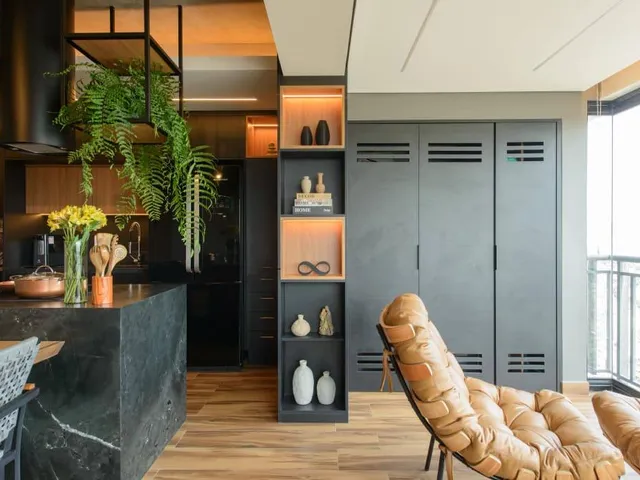 Apartamento com 62m² 1 quarto e 2 banheiros, para alugar, no bairro Cidade Monções em São Paulo