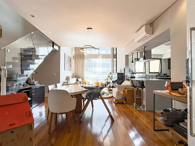 Apartamento com 165m² 3 quartos e 3 banheiros, à venda, no bairro Cidade Monções em São Paulo