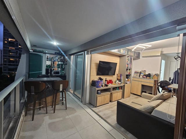 Foto do Apartamento - Apartamento à venda, Cidade Monções, São Paulo, SP | Vista Livre