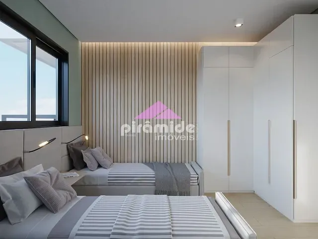 Apartamento com 56m² 2 quartos e 2 banheiros, à venda, no bairro Monte Castelo em São José dos Campos