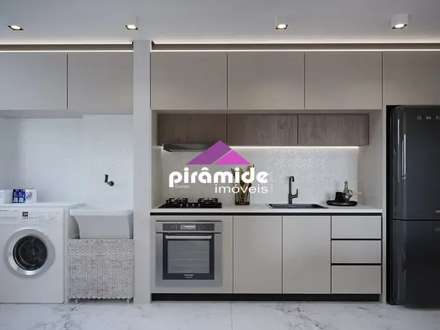 Apartamento com 58m² 2 quartos e 2 banheiros, à venda, no bairro Monte Castelo em São José dos Campos