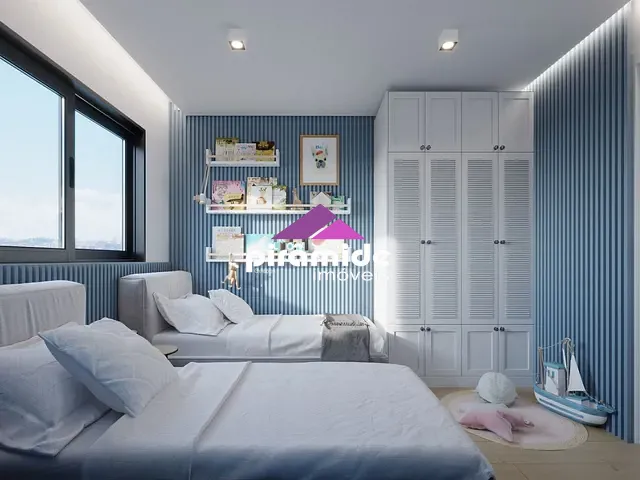 Apartamento com 58m² 2 quartos e 2 banheiros, à venda, no bairro Monte Castelo em São José dos Campos