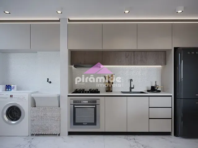 Apartamento com 58m² 2 quartos e 2 banheiros, à venda, no bairro Monte Castelo em São José dos Campos