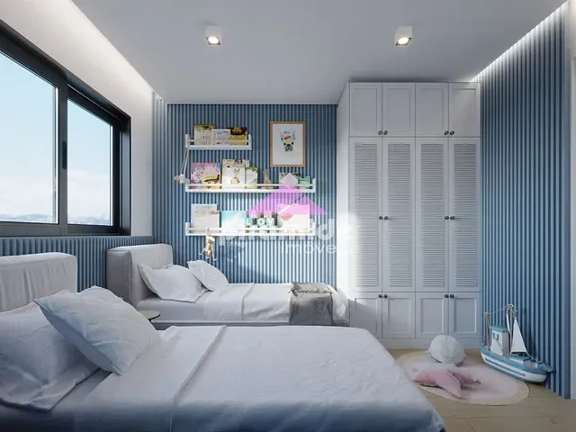 Apartamento com 58m² 2 quartos e 2 banheiros, à venda, no bairro Monte Castelo em São José dos Campos