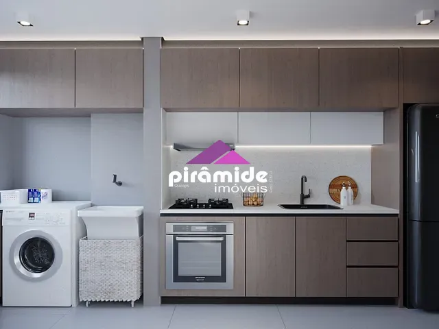 Apartamento com 56m² 2 quartos e 2 banheiros, à venda, no bairro Monte Castelo em São José dos Campos