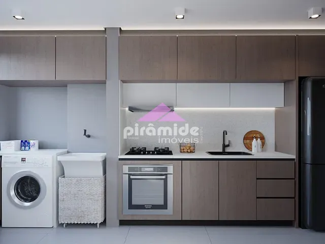 Apartamento com 56m² 2 quartos e 2 banheiros, à venda, no bairro Monte Castelo em São José dos Campos