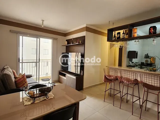 Apartamento com 55m² 2 quartos e 1 banheiro, à venda, no bairro Bonfim em Campinas