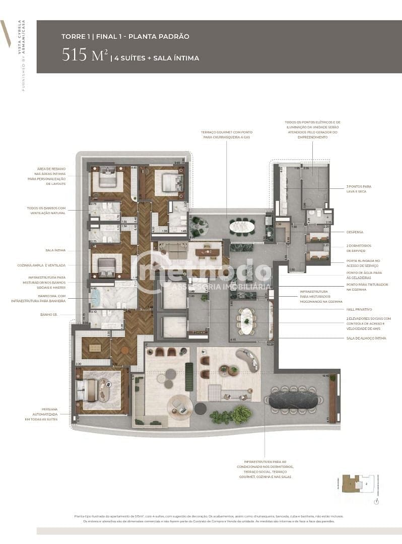 Apartamento, 4 quartos, 515 m² - Foto 6