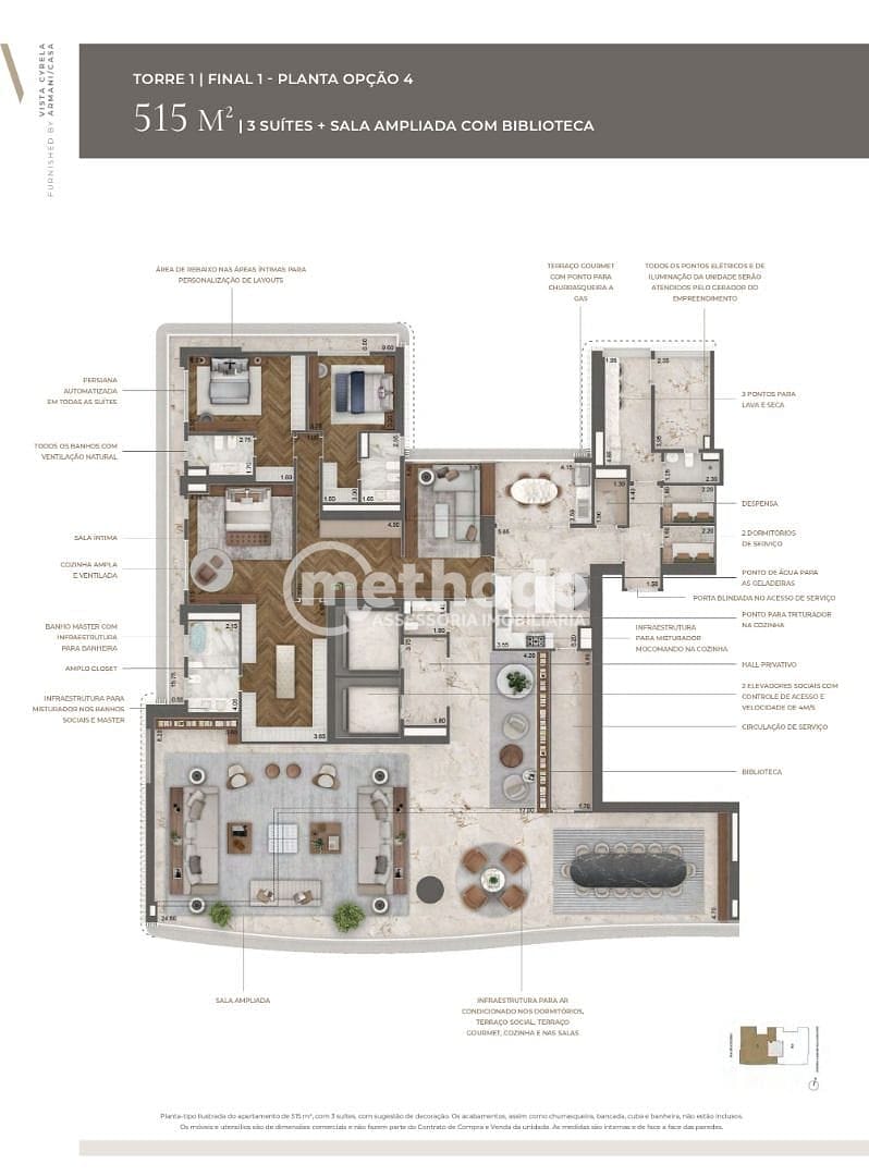 Apartamento, 4 quartos, 515 m² - Foto 10