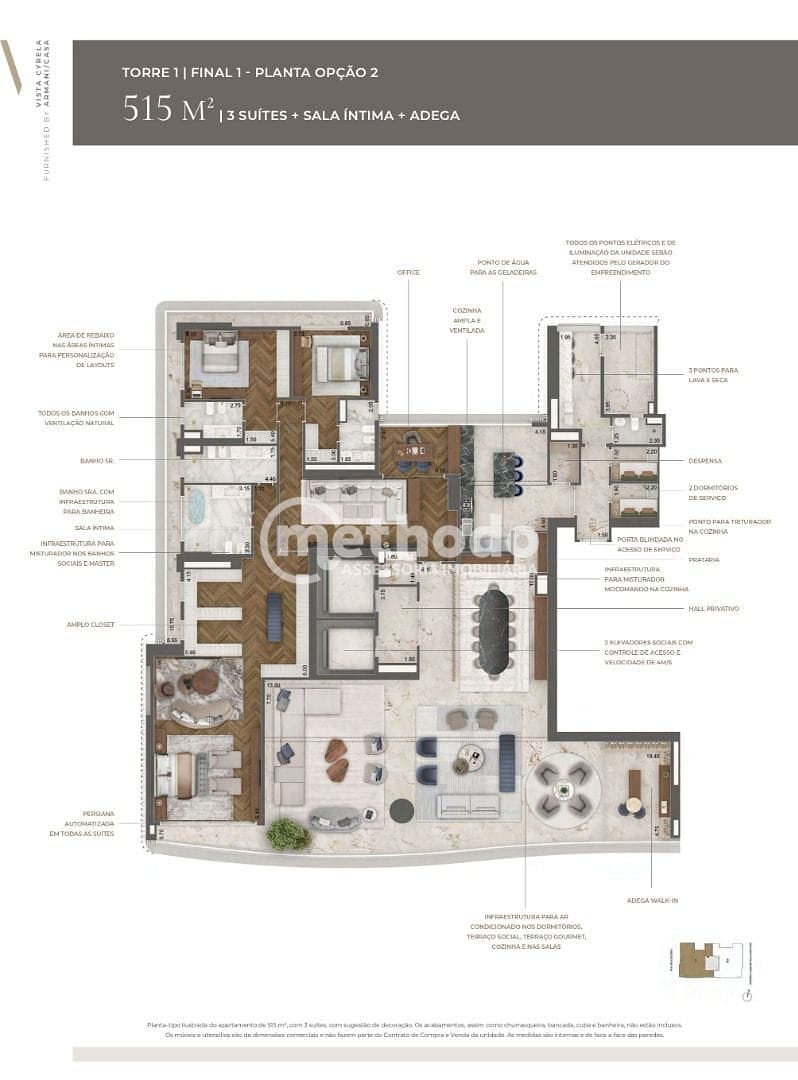 Apartamento, 4 quartos, 515 m² - Foto 8