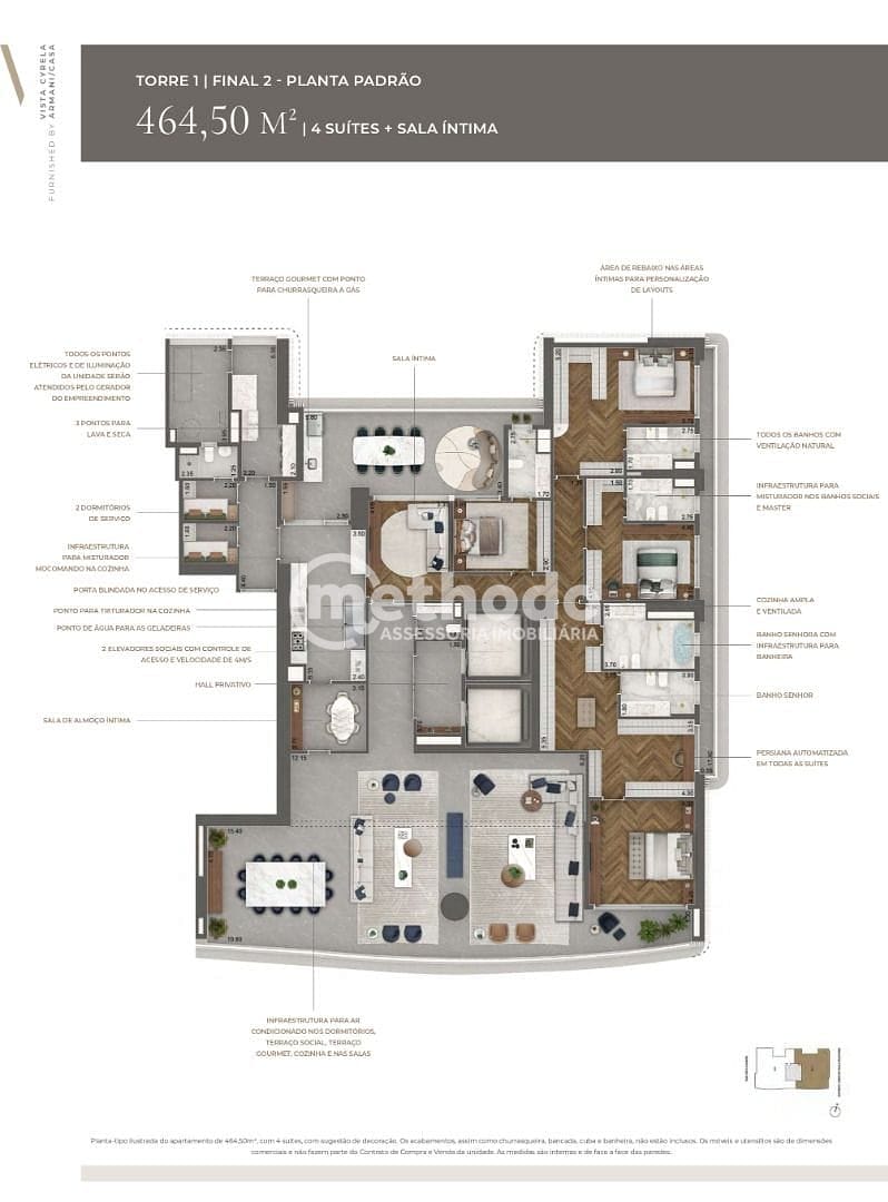 Apartamento, 4 quartos, 464 m² - Foto 6