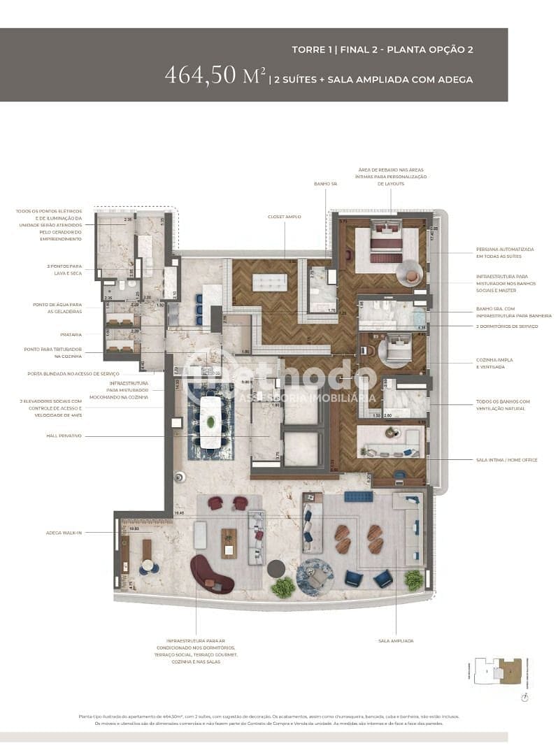 Apartamento, 4 quartos, 464 m² - Foto 8