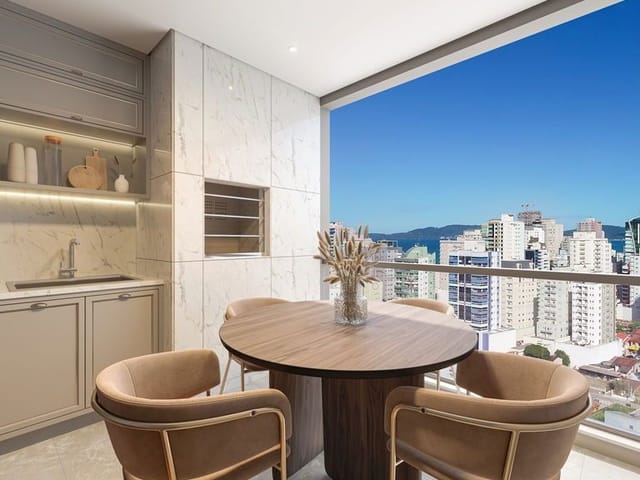 Apartamento com 67m² 2 quartos e 2 banheiros, à venda, no bairro Morretes em Itapema