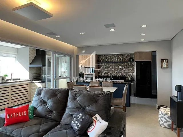 Apartamento com 117m² 3 quartos e 4 banheiros, à venda, no bairro Vila Yara em São Paulo