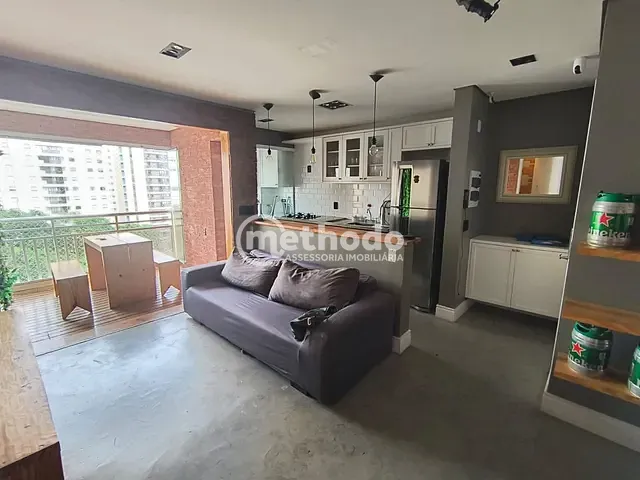 Apartamento com 47m² 1 quarto e 1 banheiro, à venda, no bairro Cambuí em Campinas