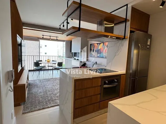 Apartamento com 55m² 1 quarto e 2 banheiros, à venda, no bairro Vila Nova Conceição em São Paulo