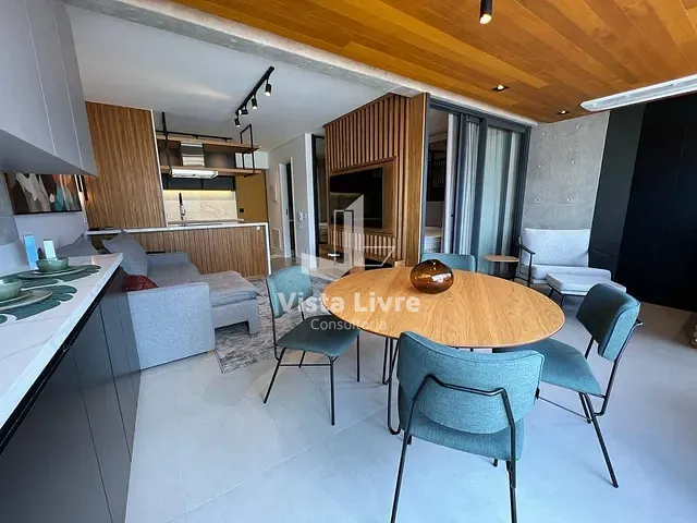 Apartamento com 55m² 1 quarto e 2 banheiros, à venda, no bairro Vila Nova Conceição em São Paulo