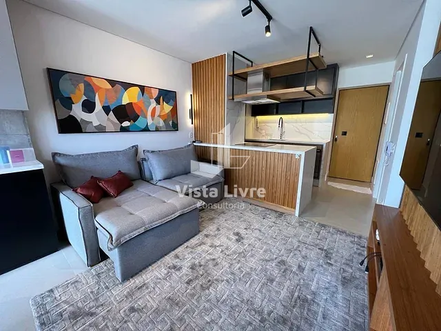 Apartamento com 55m² 1 quarto e 2 banheiros, à venda, no bairro Vila Nova Conceição em São Paulo